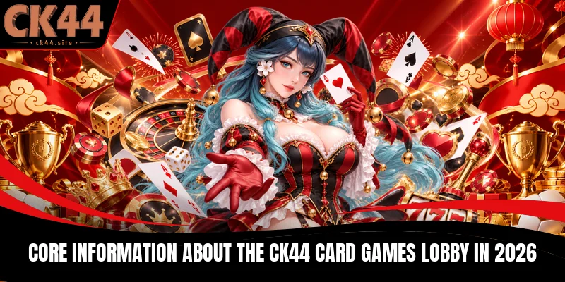 Core information about the CK44 Card Games lobby in 2026