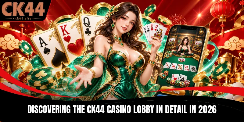 Discovering the CK44 Casino lobby in detail in 2026