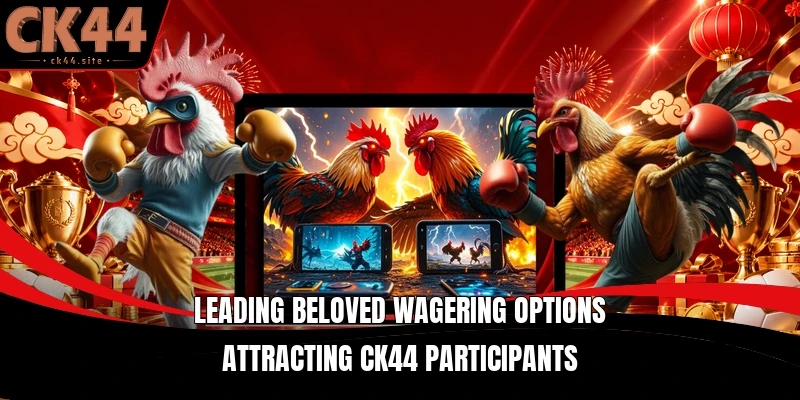 Leading beloved wagering options attracting CK44 participants